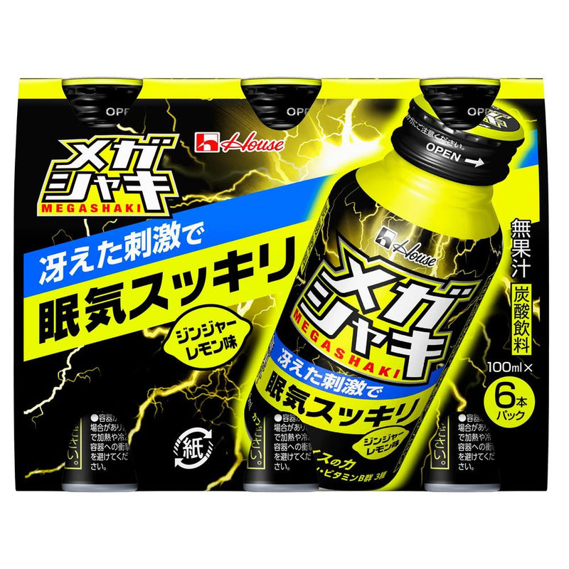 ◆ハウスWF メガシャキ 100ML×6P　