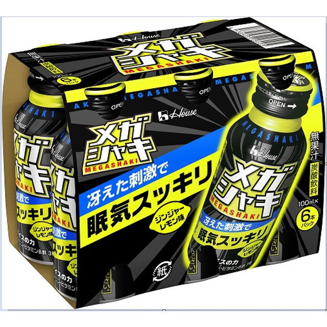 ◆ハウスWF メガシャキ 100ML×6P　