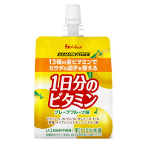◇1日分のビタミンゼリーグレープフルーツ味 180g