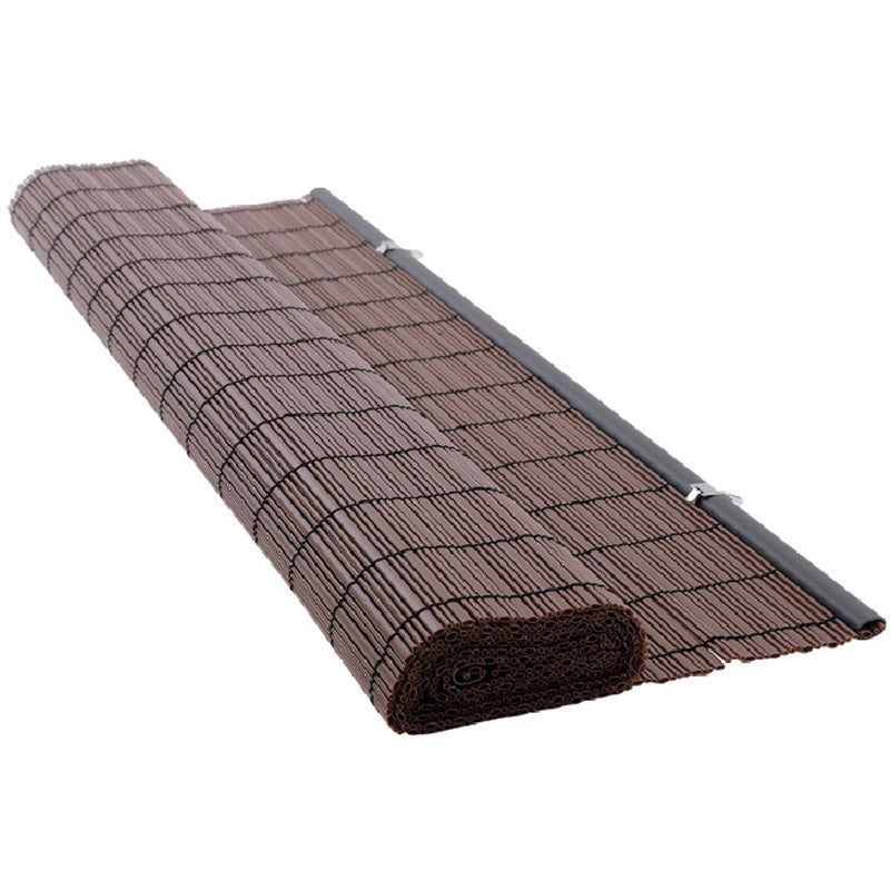 25350 大島屋 樹脂製すだれ 176×180cm ブラウン メーカー直送 ▼返品・キャンセル不可【他商品との同時購入不可】