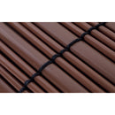 25350 大島屋 樹脂製すだれ 176×180cm ブラウン メーカー直送 ▼返品・キャンセル不可【他商品との同時購入不可】