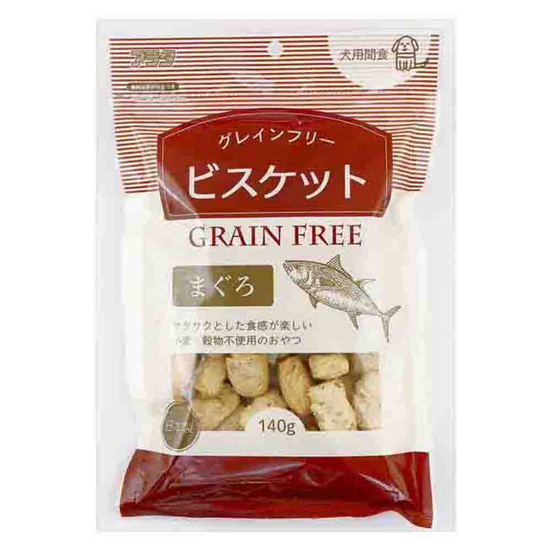 アラタ グレインフリービスケットまぐろ 140g