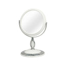 永井興産 ラウンド卓上ミラーくるり ホワイト