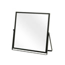 永井興産 アルミフレーム卓上ミラースクエアL ブラック