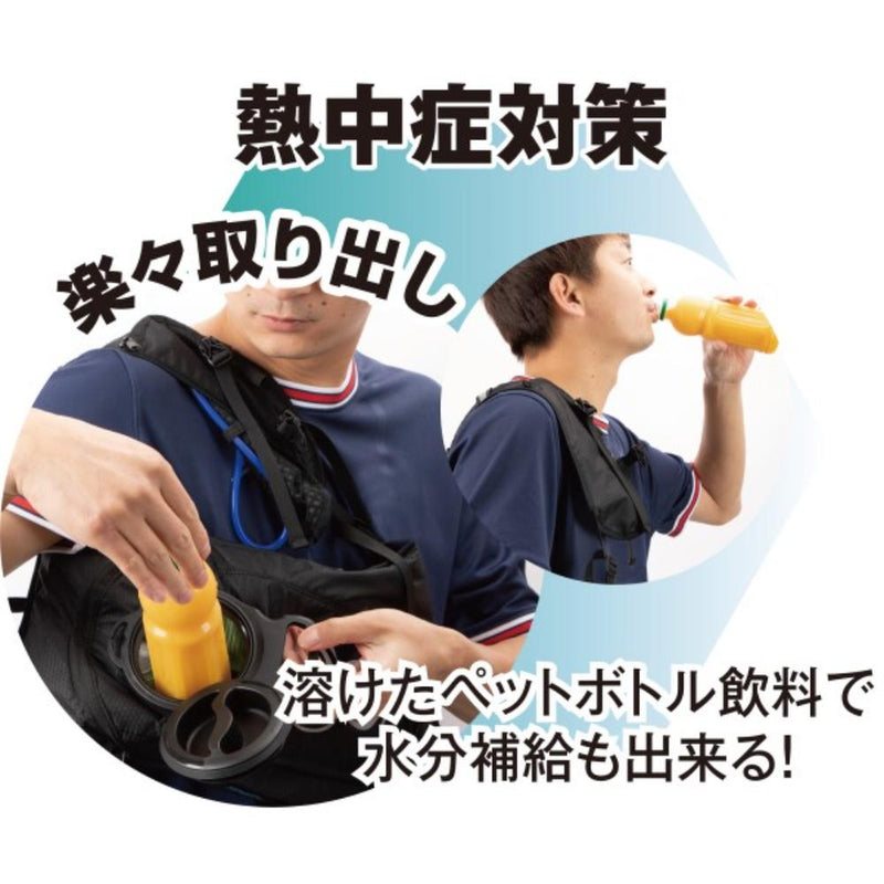 ICM2-BLV-SET アイスマン2ベストS水冷ベスト メーカー直送 ▼返品・キャンセル不可【他商品との同時購入不可】