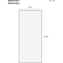 ポリカ中空ボード910×2100×4mm透明2枚入（箱入）【直送品】 返品・キャンセル・他商品と同時購入は不可