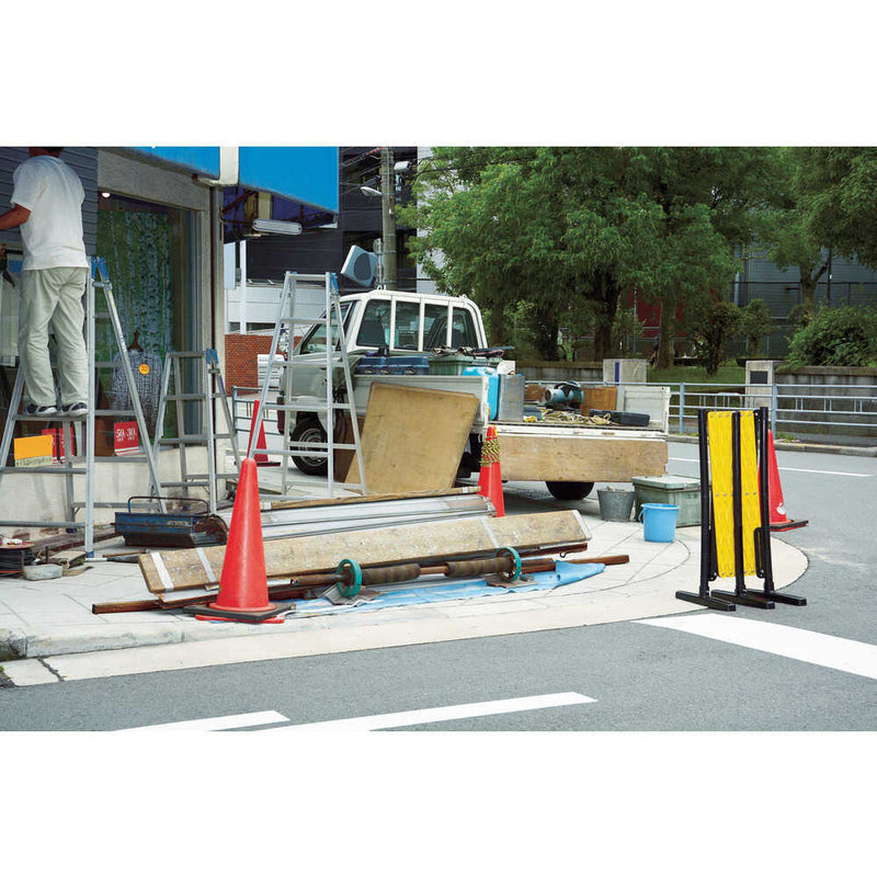 KPFS94 光 プラスチック製伸縮フェンス メーカー直送 ▼返品・キャンセル不可【他商品との同時購入不可】