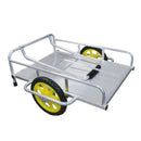 アルミリヤカー14型FT(グリップ付) 【直送品】 返品・キャンセル・他商品と同時購入は不可