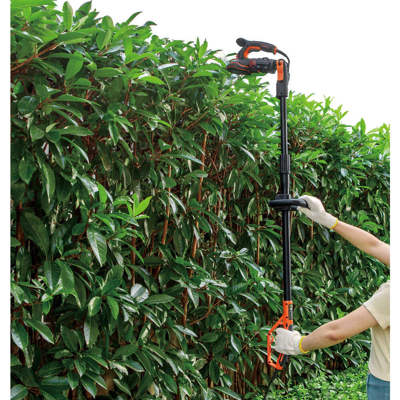 B＋D 18V5in1ポールヘッジ＆芝生バリカン（4.0） メーカー直送 ▼返品・キャンセル不可【他商品との同時購入不可】