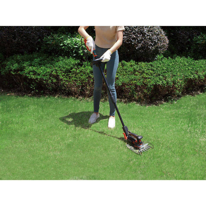 B＋D 18V5in1ポールヘッジ＆芝生バリカン（4.0） メーカー直送 ▼返品・キャンセル不可【他商品との同時購入不可】