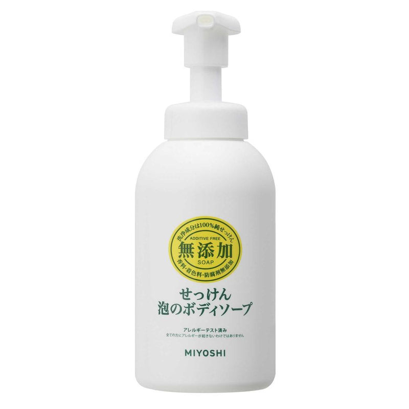 Miyoshi additive-free soap foam body soap 500ml