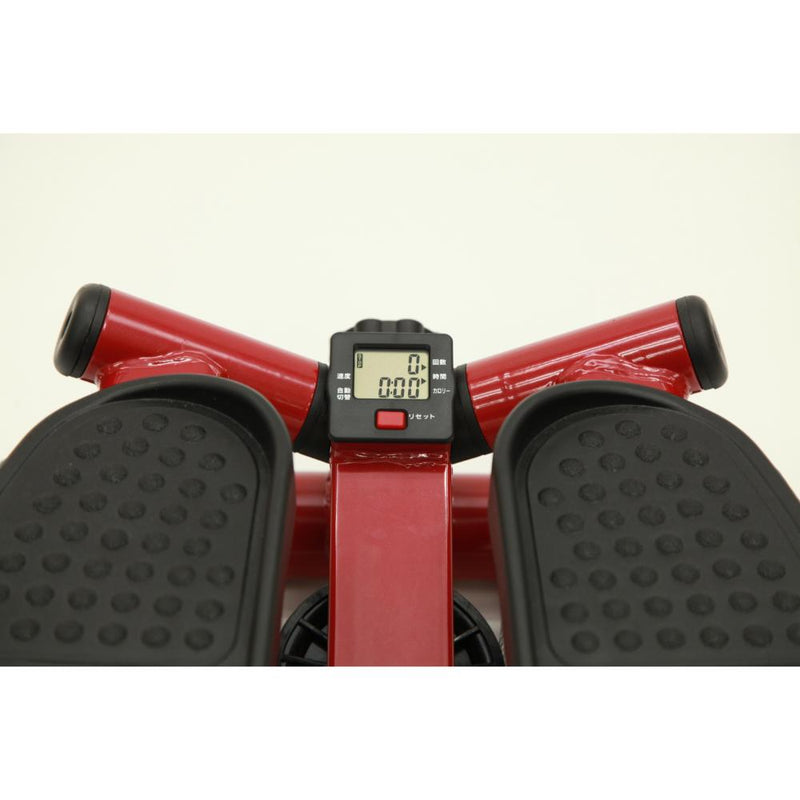 健康ステッパー ナイスデイ レッド NICE-WS3 メーカー直送 ▼返品・キャンセル不可【他商品との同時購入不可】
