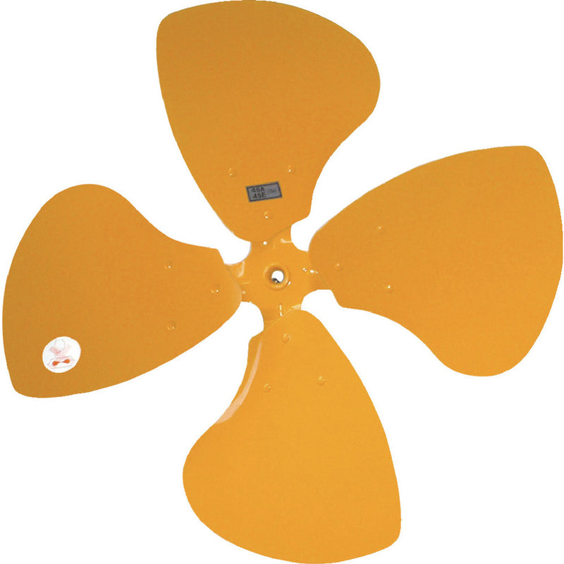 Suiden 工場扇用アルミニウム製ハネ 45cm 軸径10mm メーカー直送 ▼返品・キャンセル不可【他商品との同時購入不可】