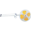 工場扇（大型扇風機）スタンド型 樹脂ハネ45cm 単相100V メーカー直送 ▼返品・キャンセル不可【他商品との同時購入不可】