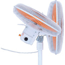 工場扇 1本足スタンドタイプ フラミンゴファン ハネ45cm メーカー直送 ▼返品・キャンセル不可【他商品との同時購入不可】