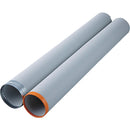 Suiden SS延長排気ダクト 3口用 2m×2本 メーカー直送 ▼返品・キャンセル不可【他商品との同時購入不可】