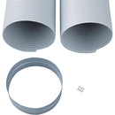 Suiden SS延長排気ダクト 3口用 2m×2本 メーカー直送 ▼返品・キャンセル不可【他商品との同時購入不可】