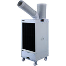 スポットエアコン【環境型】ホワイト 1口 首振りなし メーカー直送 ▼返品・キャンセル不可【他商品との同時購入不可】