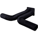 Suiden 排気ダクト2本（受け付き） メーカー直送 ▼返品・キャンセル不可【他商品との同時購入不可】