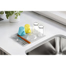 アイオン 超速乾・超吸水 水切りマット＆クロス Lサイズ ライトグレー