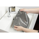 アイオン 超速乾・超吸水 水切りマット＆クロス Lサイズ ライトグレー