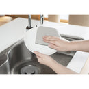 アイオン 超速乾・超吸水 水切りマット＆クロス Lサイズ ライトグレー