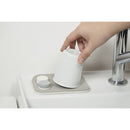 アイオン 超速乾・超吸水 水切りマット＆クロス Sサイズ ブラック