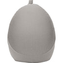 MOGU プレミアムフィットチェア シルバーグレー メーカー直送 ▼返品・キャンセル不可【他商品との同時購入不可】