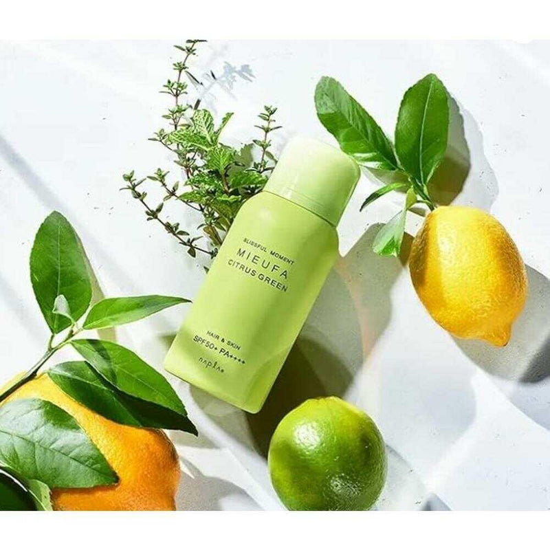 ナプラ ミーファ フレグランスUVスプレー シトラスグリーン 80ml