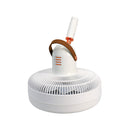 充電式扇風機（伸縮収納式） SJM-E909（WH) メーカー直送 ▼返品・キャンセル不可【他商品との同時購入不可】