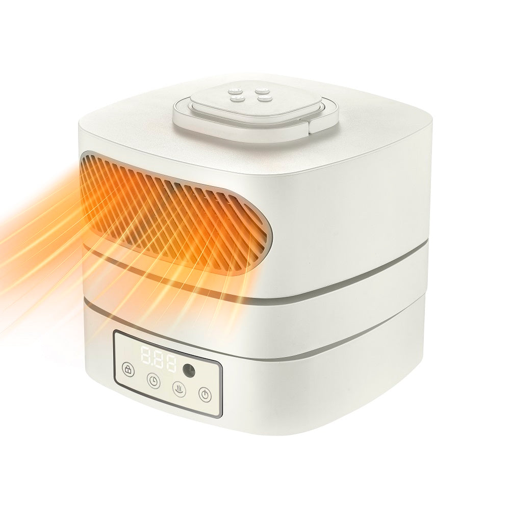 分離式電気温風ヒーター(PTCヒーター) SKJ-RK90SH 【直送品】 返品 