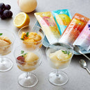 ◆凍らせて食べるシャーベット彩果しずく 8袋×1箱 ◇【直送品】 返品・キャンセル・他商品と同時購入は不可