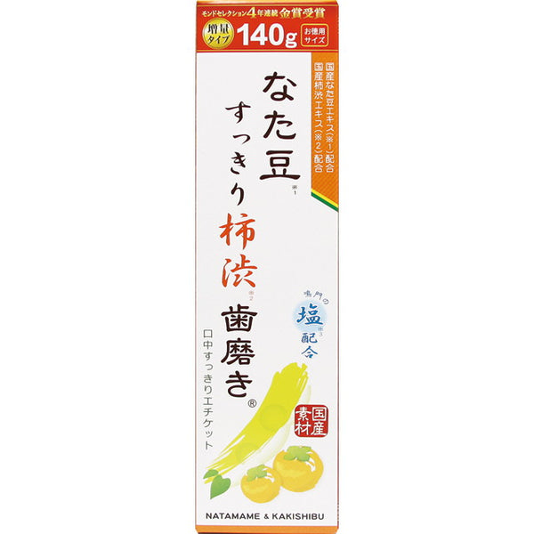 Natamame Refreshing Persimmon Astringent Toothpaste 140G Degree