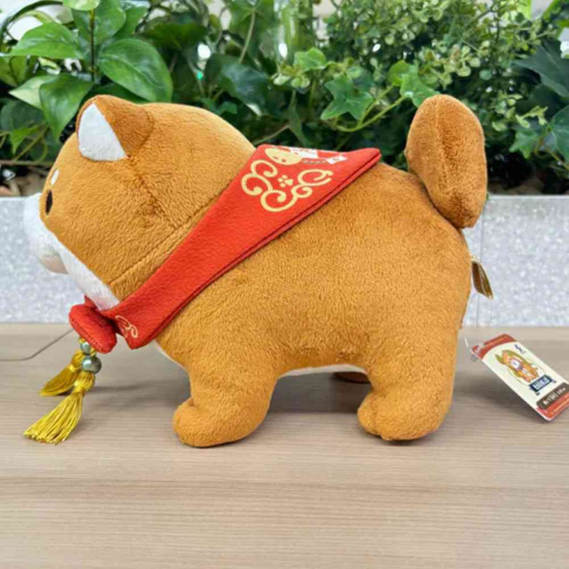 エスケイジャパン 忠犬もちしばぬいぐるみS 10周年verおかか