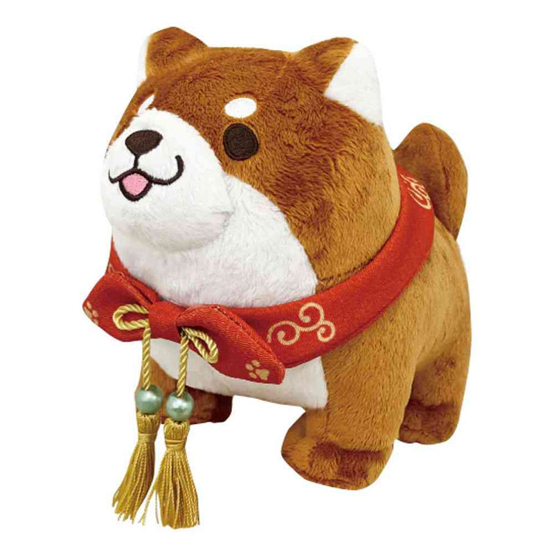 エスケイジャパン 忠犬もちしばぬいぐるみS 10周年verおかか