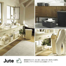 藤栄 Jute（ジュート） ふた付きバスケット 58L ホワイト