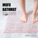 藤栄 MOFU モフ バスマット pocotto ポコット M 60×40cm ピーチ MF-008