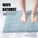 藤栄 MOFU モフ バスマット pocotto ポコット M 60×40cm ソーダ MF-009