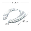 藤栄 ホイップ  便座クッション Lite  黒ごまグレー WL-008