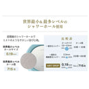 藤栄 AIRY DROP エアリードロップ 浄水シャワーヘッド ブルー AD-304