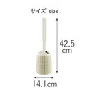 藤栄 Knit（ニット） トイレブラシ  ホワイト CV-011
