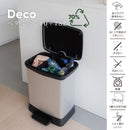 藤栄 Deco 分別ペダルビン CV-025 10L+18L