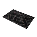 藤栄 tica copenhagen（チカ コペンハーゲン） フロアマット 60×90 LINES Black／Sand