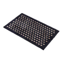 藤栄 tica copenhagen（チカ コペンハーゲン） フロアマット 40×60 DOT Black／Sand