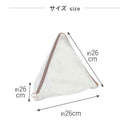 藤栄 ピラネット ピラミット型の洗濯用ネット ブラジャー／デリケートな衣類用  PN-001