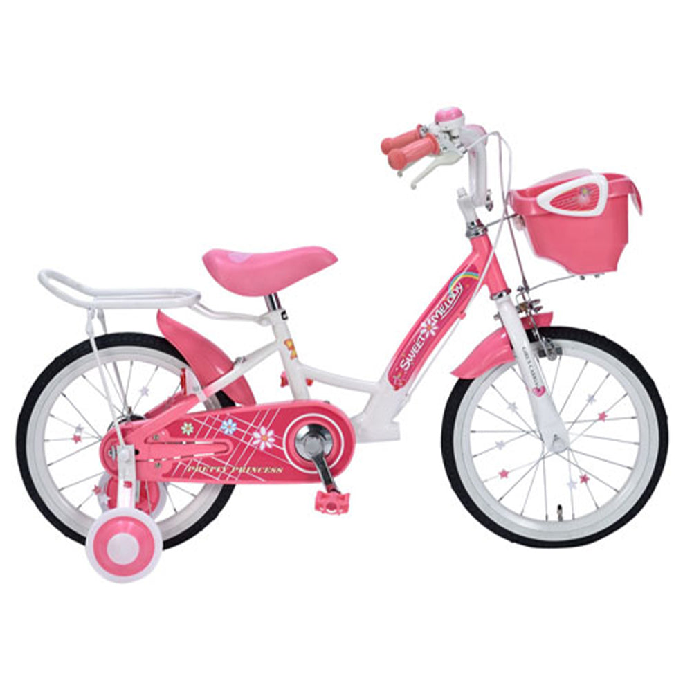 【美品】ピンク 幼児用自転車 補助輪付き　16インチ Amazon.co.jp: 子ども自転車 子供自転車女の子自転車ピンク12インチ14 自転車本体