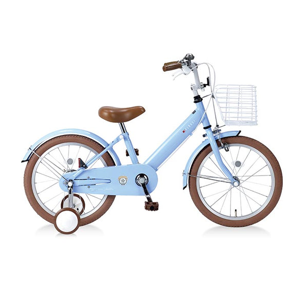 幼児用自転車 18インチ かご・補助輪付き MD-18 メーカー直送▼返品・キャンセル不可【他商品との同時購入不可】