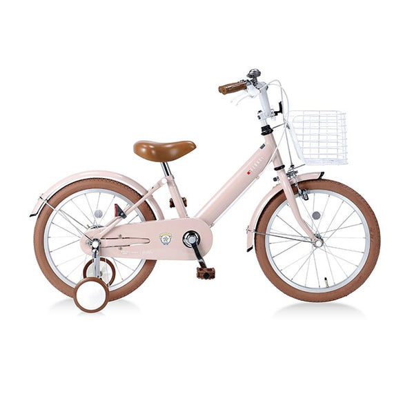 幼児用自転車 18インチ かご・補助輪付き MD-18 メーカー直送▼返品・キャンセル不可【他商品との同時購入不可】