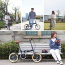 折りたたみ自転車 6段変速 MF103 【直送品】 返品・キャンセル・他商品と同時購入は不可