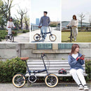 折りたたみ自転車 6段変速 MF103 【直送品】 返品・キャンセル・他商品と同時購入は不可